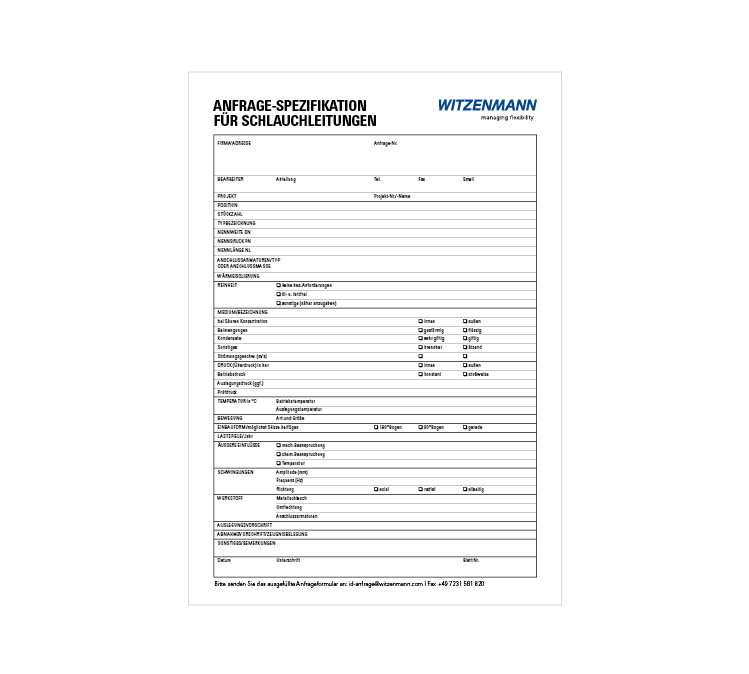 Preview Enquiry form hose assemblies Product Teaserslider